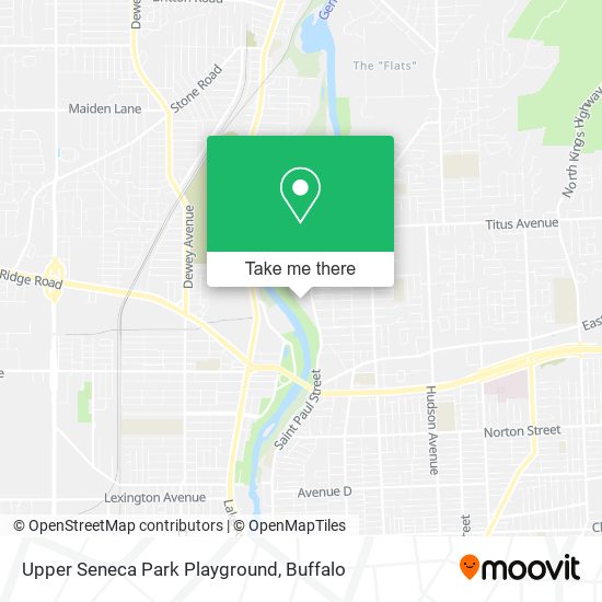 Upper Seneca Park Playground map