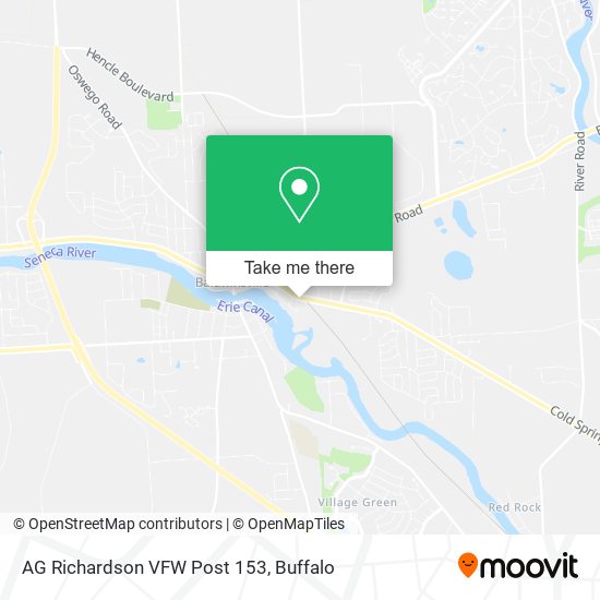 Mapa de AG Richardson VFW Post 153