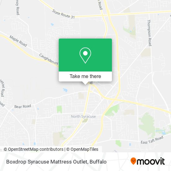 Boxdrop Syracuse Mattress Outlet map