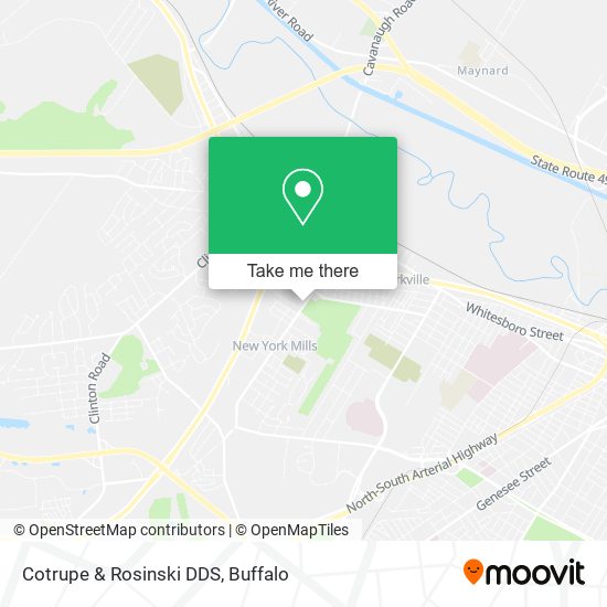Cotrupe & Rosinski DDS map