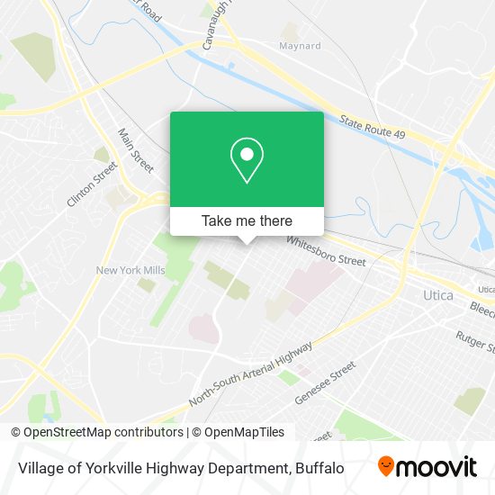 Mapa de Village of Yorkville Highway Department