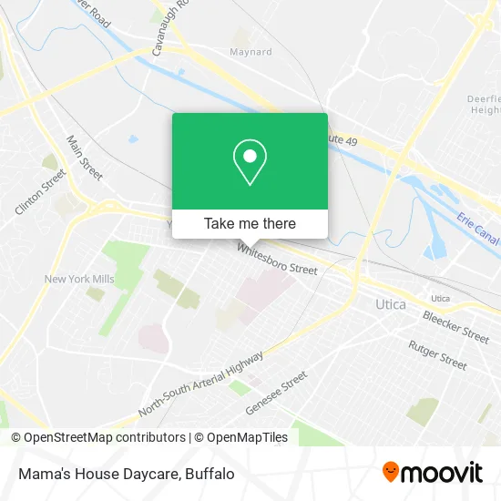 Mama's House Daycare map