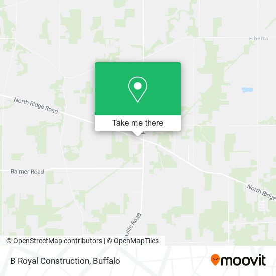 B Royal Construction map