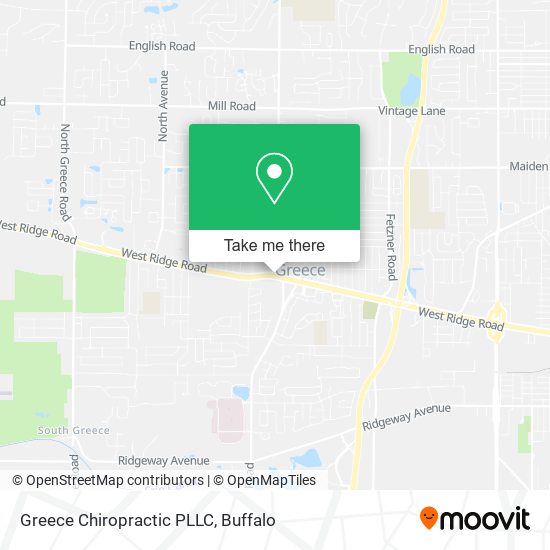 Mapa de Greece Chiropractic PLLC