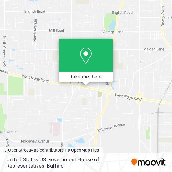 United States US Government House of Representatives map
