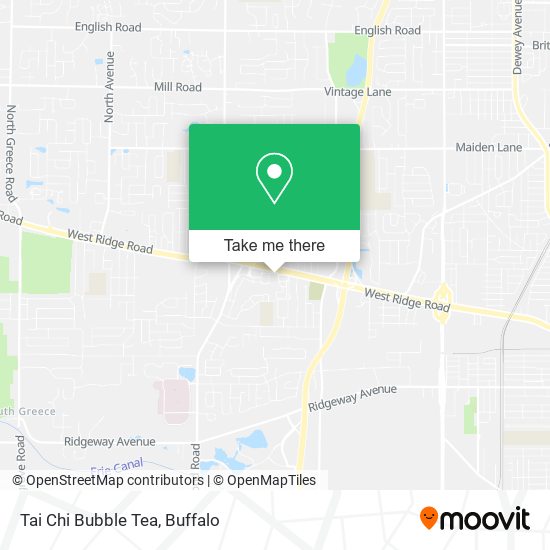 Mapa de Tai Chi Bubble Tea