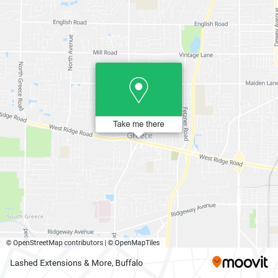 Lashed Extensions & More map