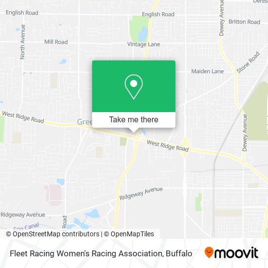 Fleet Racing Women's Racing Association map