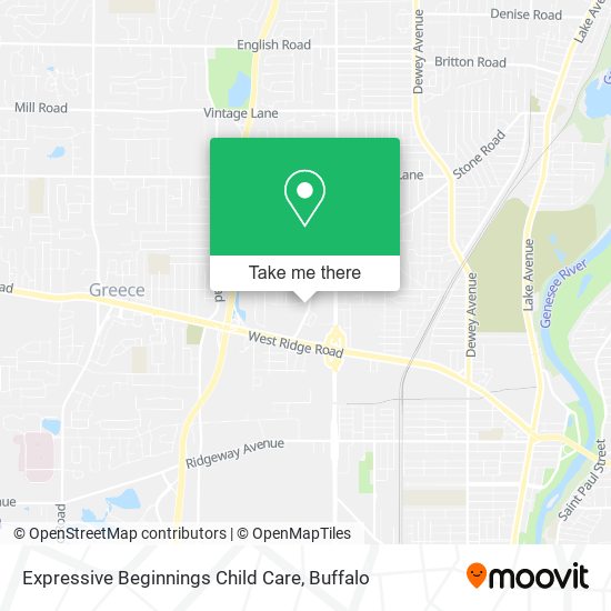 Expressive Beginnings Child Care map