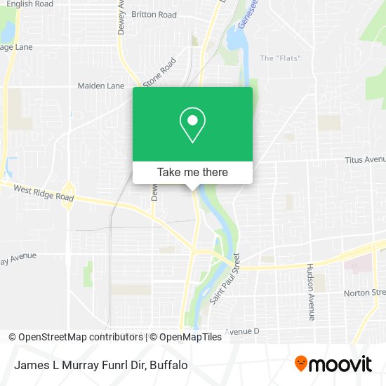 Mapa de James L Murray Funrl Dir