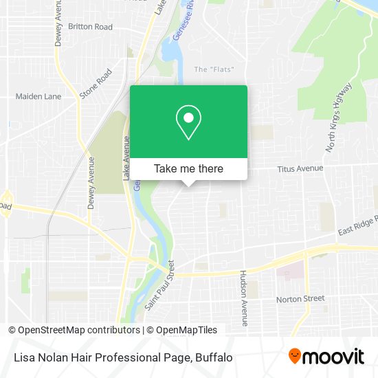 Lisa Nolan Hair Professional Page map