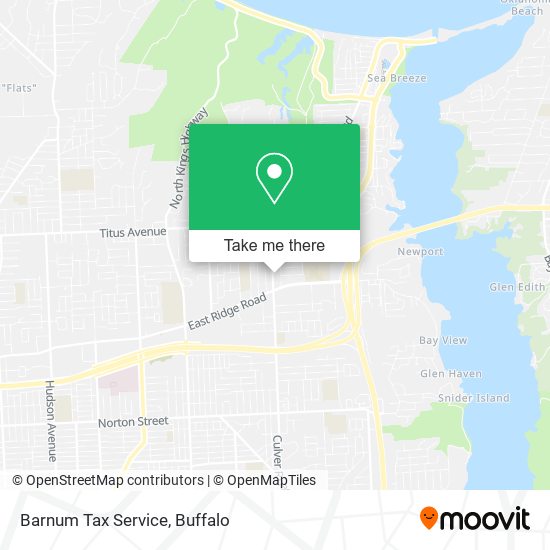 Barnum Tax Service map