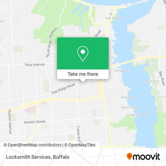 Mapa de Locksmith Services