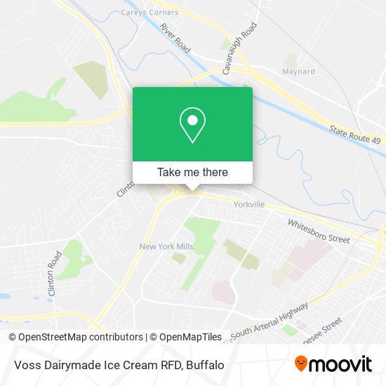 Mapa de Voss Dairymade Ice Cream RFD