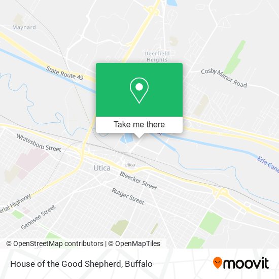 House of the Good Shepherd map