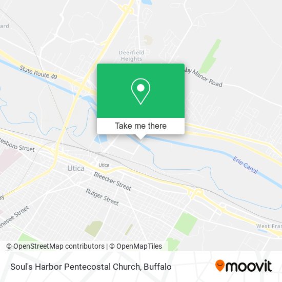 Soul's Harbor Pentecostal Church map