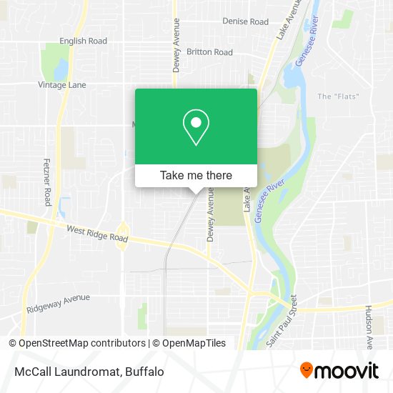 McCall Laundromat map