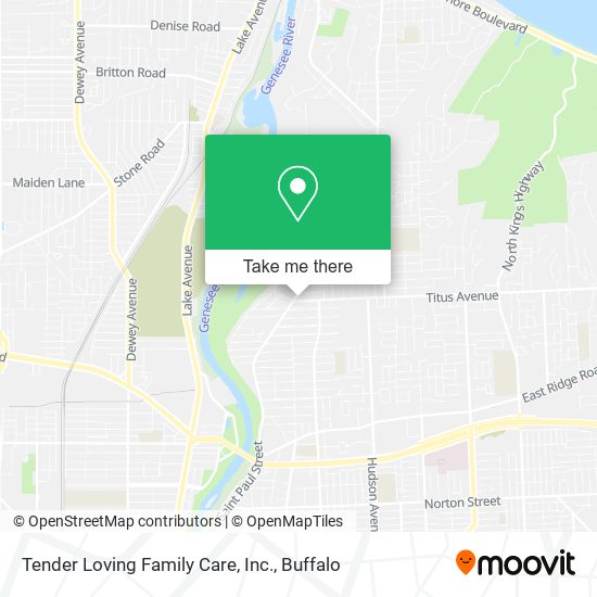 Mapa de Tender Loving Family Care, Inc.
