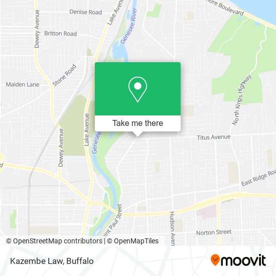 Mapa de Kazembe Law