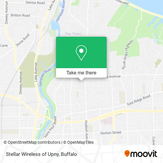 Stellar Wireless of Upny map