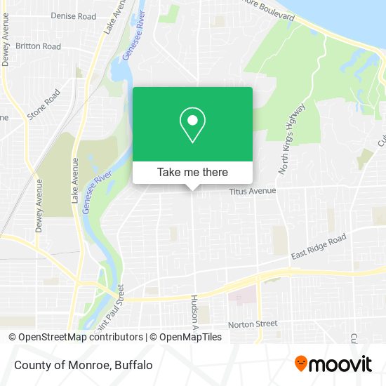 Mapa de County of Monroe