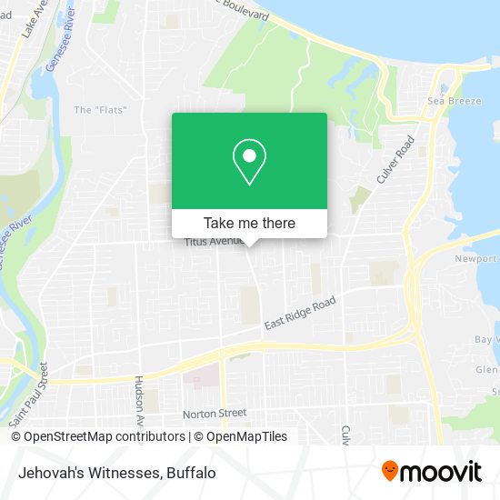 Mapa de Jehovah's Witnesses