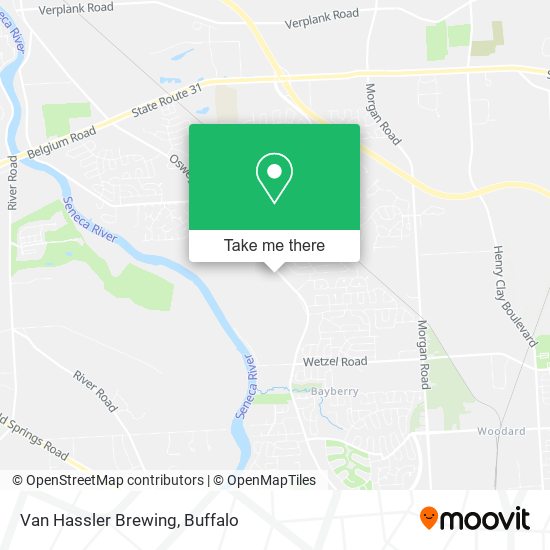 Mapa de Van Hassler Brewing