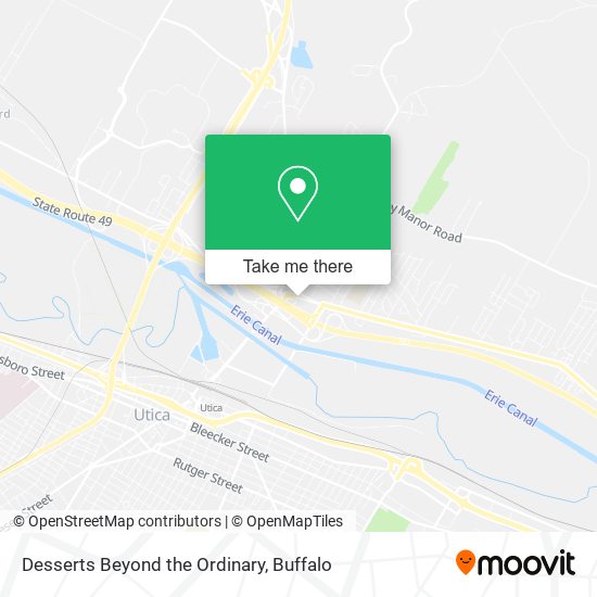 Desserts Beyond the Ordinary map