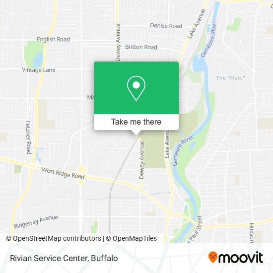 Rivian Service Center map