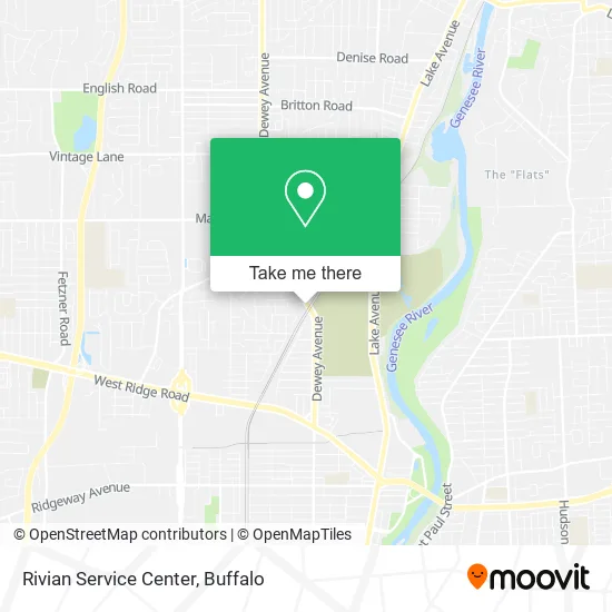 Rivian Service Center map