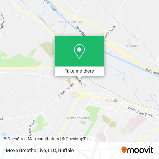 Mapa de Move Breathe Live, LLC