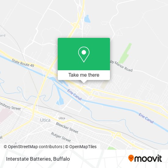 Mapa de Interstate Batteries