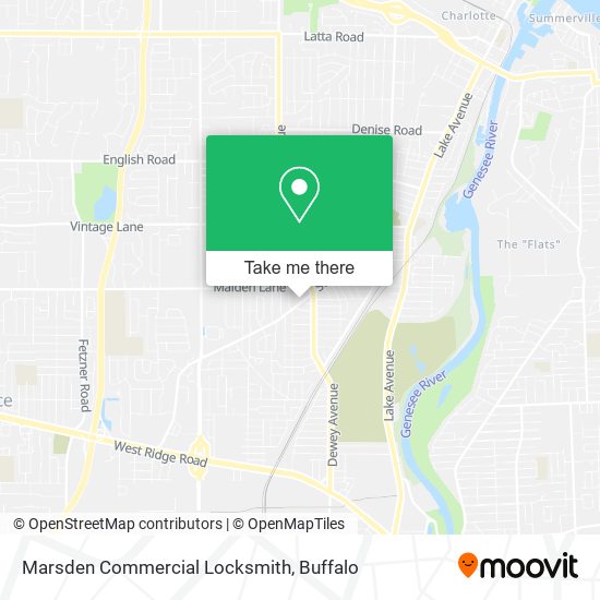 Marsden Commercial Locksmith map