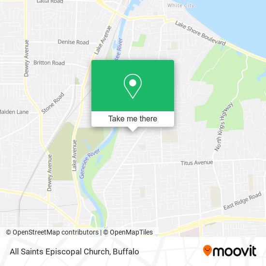 Mapa de All Saints Episcopal Church