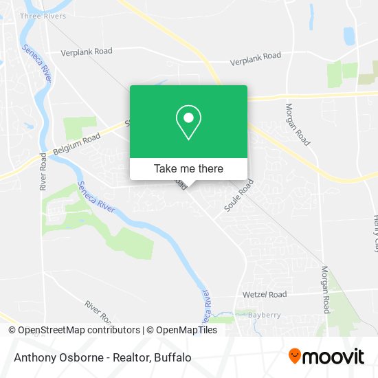 Mapa de Anthony Osborne - Realtor