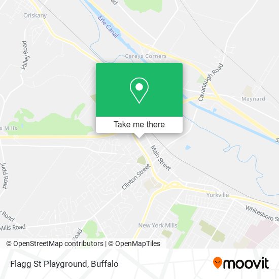 Flagg St Playground map