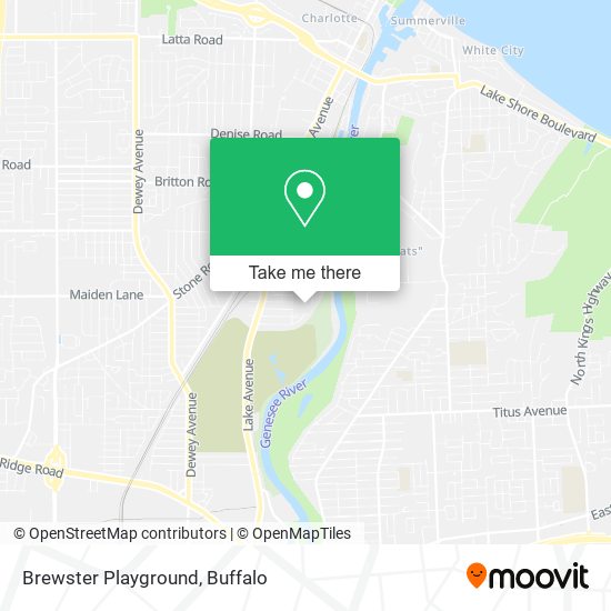 Brewster Playground map