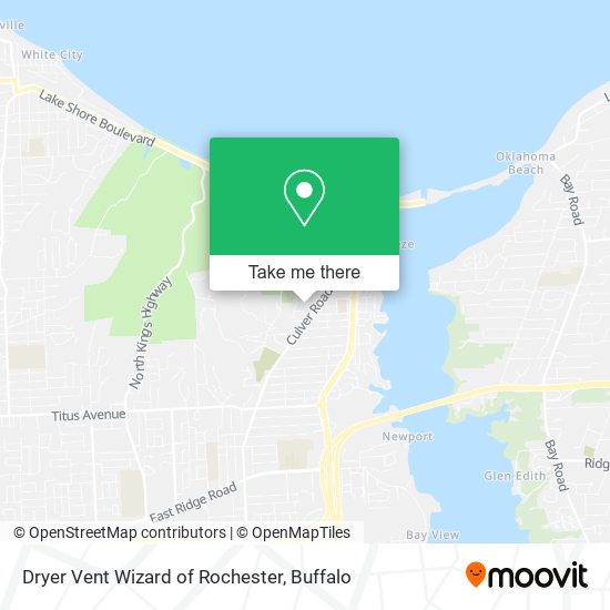 Dryer Vent Wizard of Rochester map
