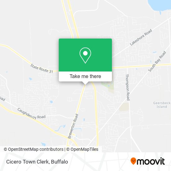 Mapa de Cicero Town Clerk