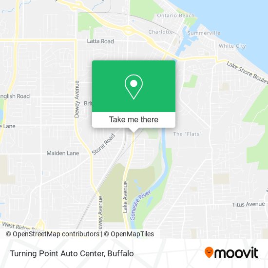 Turning Point Auto Center map