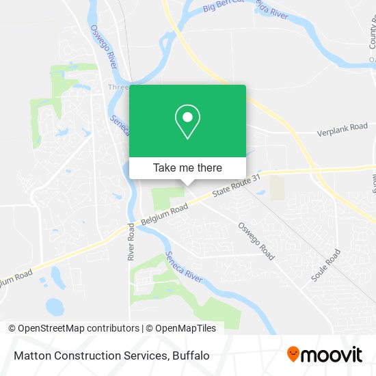 Matton Construction Services map