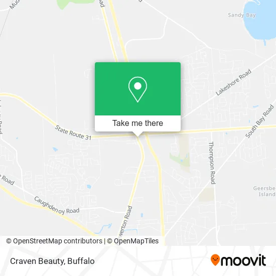 Craven Beauty map