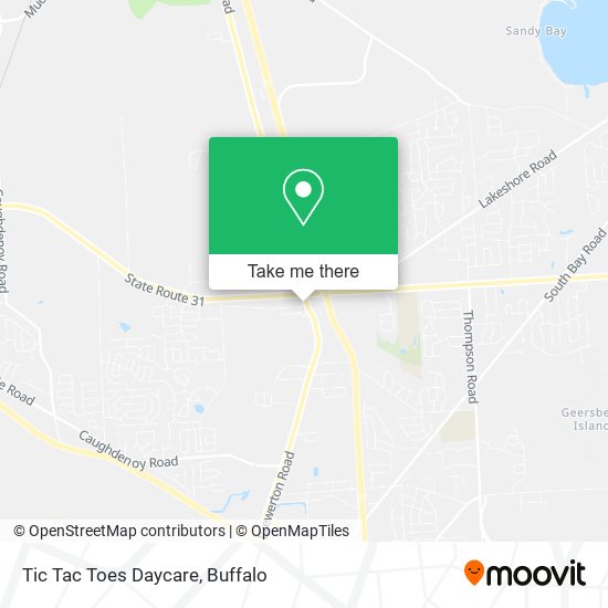 Tic Tac Toes Daycare map