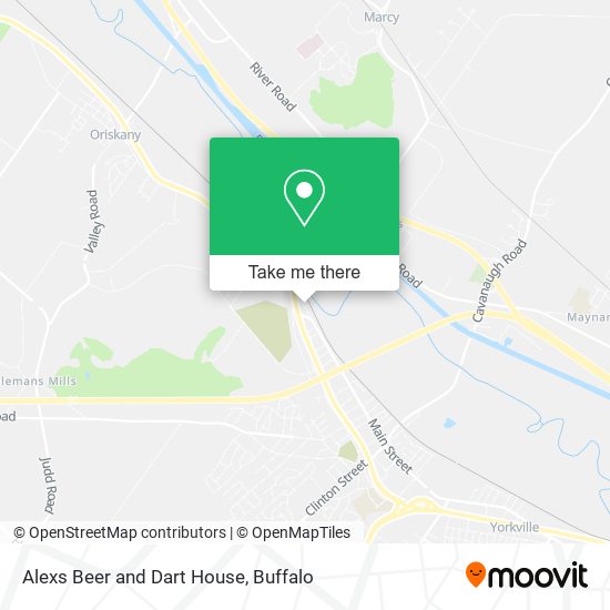 Mapa de Alexs Beer and Dart House