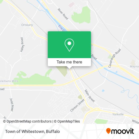 Mapa de Town of Whitestown