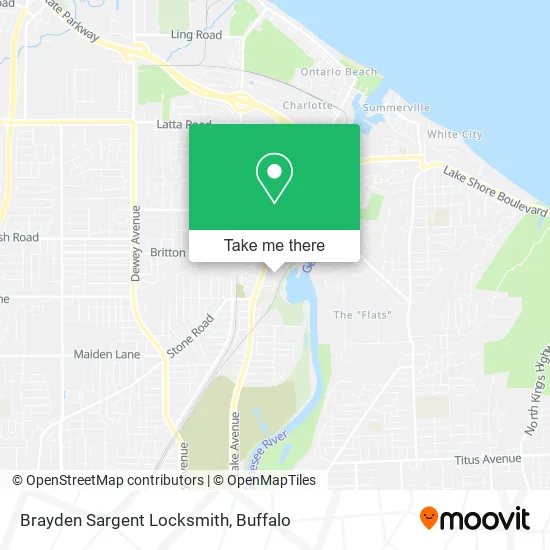 Brayden Sargent Locksmith map