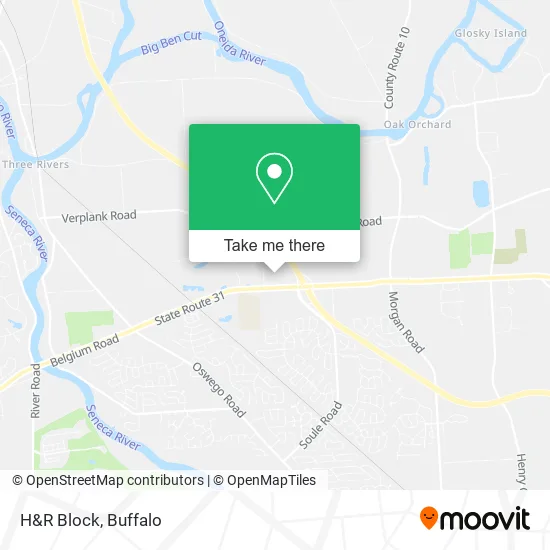 H&R Block map