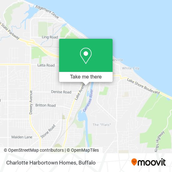 Mapa de Charlotte Harbortown Homes