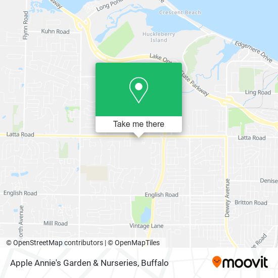 Apple Annie's Garden & Nurseries map