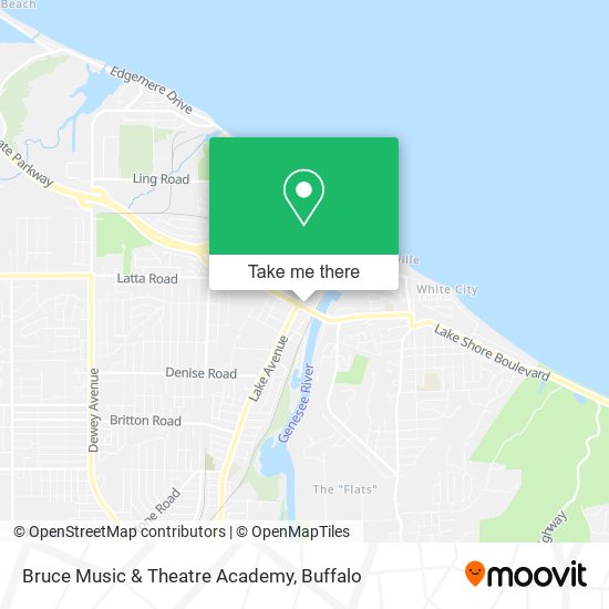 Mapa de Bruce Music & Theatre Academy